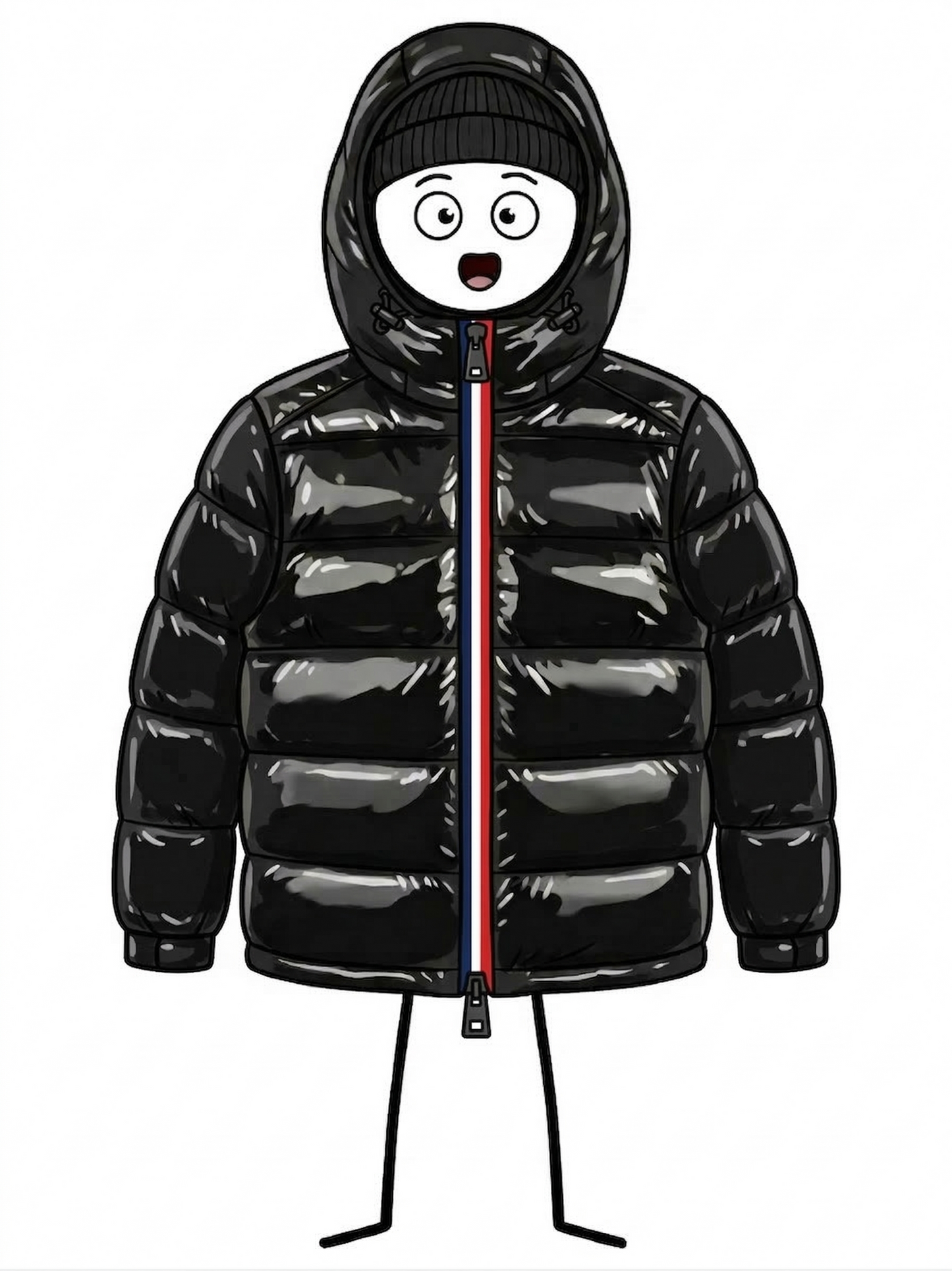 MB Black Red lining Jacket