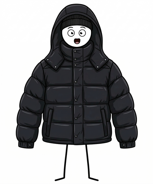 VZ Black padded jacket